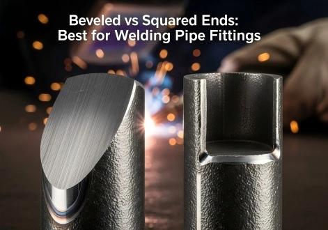 Beveled vs Squared Ends: Best for Welding Pipe Fittings